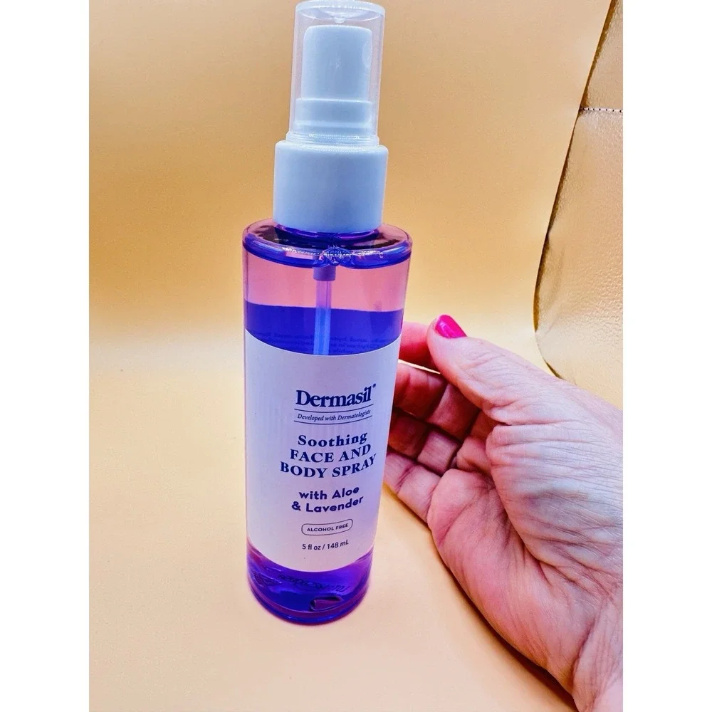 Dermasil Face Body Spray Aloe Lavender 5oz Hydrating Mist Alcohol Free‎ New